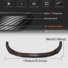 Audi A5 2016-2025 Lip delantero V1 para parachoques S-Line 2021-2025 Carbono foto 6