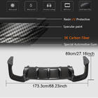 Audi A5 2016-2025 Difusor Trasero de Parachoques V1 (para S-Line 2021-2025, Carbono) foto 6
