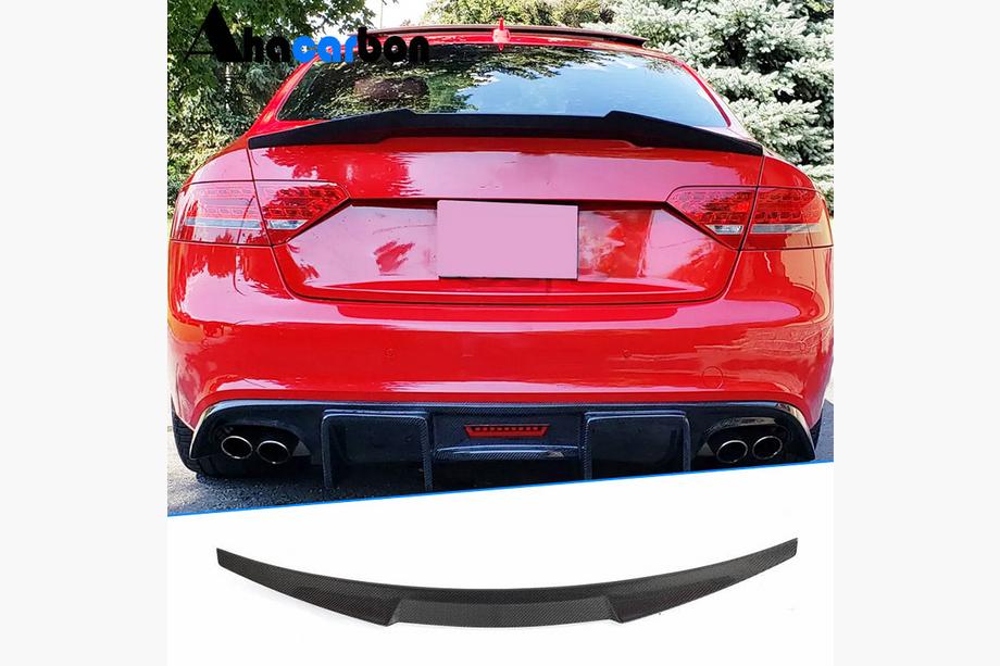 Audi A5 2007-2015 Alerón V2 (para Coupe, Carbono) Image