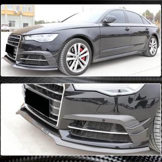 Lip Frontal Paragolpes Carbono V3 para S-Line 2014-2018 foto 3