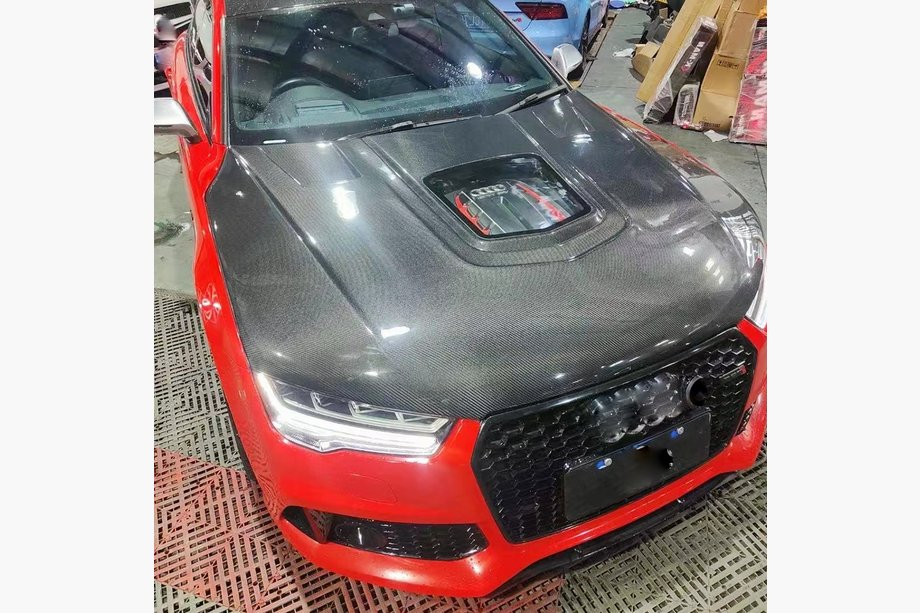 Audi A7 2010-2018 Capó (S7, 2014-2018, Carbono) Image