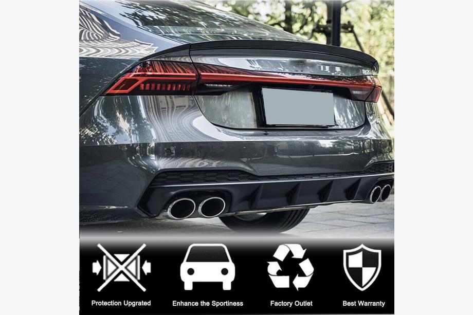 Audi A7 2018- Alerón V1 (Carbono) Foto 3