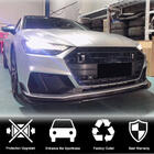 Audi A7 2018- Labio delantero parachoques (para S-Line 2018-2022, Carbono) foto 2