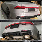 Audi A7 2018- Difusor de Parachoques Trasero (para S-Line 2018-2022, Carbono) foto 4