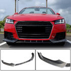Audi TT 2014-2023 Splitter delantero Lip V2 (para Base, 2014-2019, Carbono) foto 1