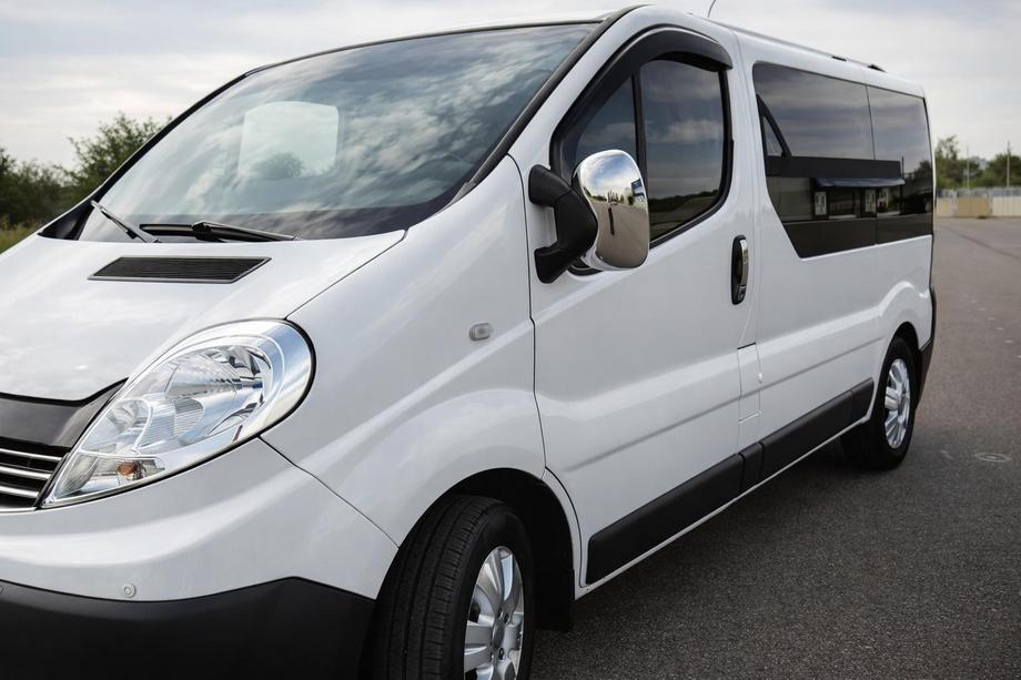 Renault Trafic 2001–2015 Cubiertas de Espejos Cromadas (2 uds) Plástico Cromado Image