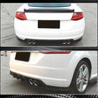 Audi TT 2014-2023 Difusor de Parachoques Trasero (para Base, 2014-2019, Carbono) foto 4