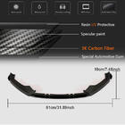 Audi TT 2014-2023 Splitter delantero para parachoques (para RS, 2016-2019, Carbono) foto 6