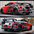 Audi TT 2014-2023 Extensiones Flap para Parachoques Trasero (para S-line/TTS/TTRS, 2014-2019, Carbono) foto 4