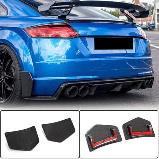 Extensiones Flap para Parachoques Trasero (para S-line/TTS/TTRS, 2014-2019, Carbono) foto 1