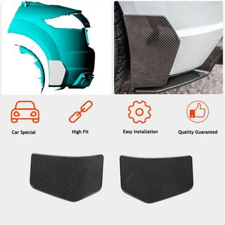 Extensiones Flap para Parachoques Trasero (para S-line/TTS/TTRS, 2014-2019, Carbono) foto 2