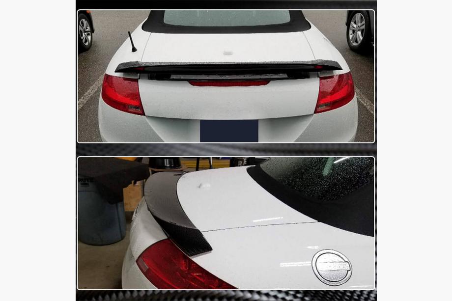 Audi TT 2006-2014 Alerón V1 (Carbono) Foto 5