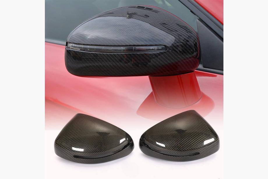 Audi TT 2006-2014 Cubiertas de Espejos (Carbono) Image