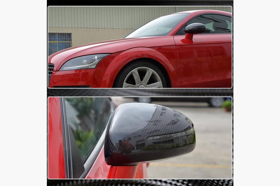 Audi TT 2006-2014 Cubiertas de Espejos (Carbono) Foto 5
