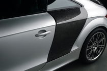 Audi TT 2006-2014 Cubiertas de panel trasero lateral de carbono (Coupé) foto 1