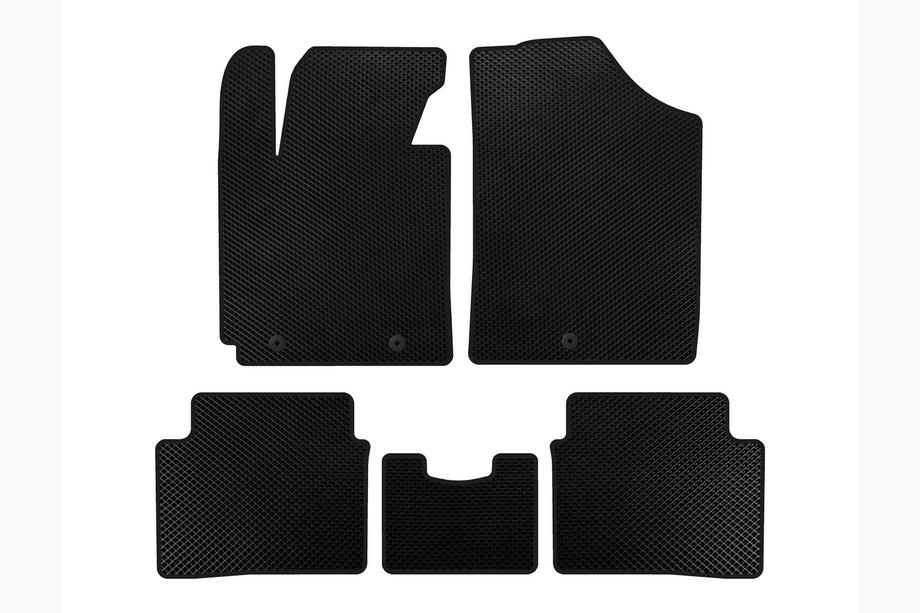 Hyundai Veloster 2011-2017 Alfombrillas EVA (negras) Image