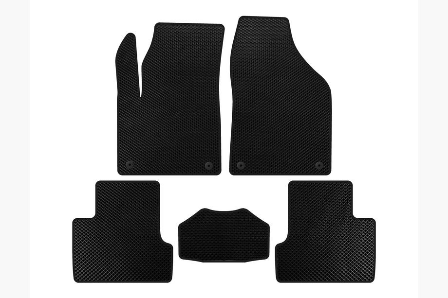 Jeep Cherokee KL 2013- Alfombrillas EVA (2018+, Negro) Image