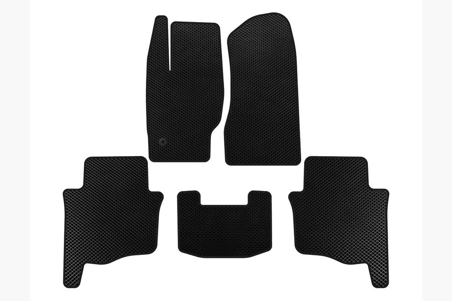 Jeep Grand Cherokee WK 2004-2010 Alfombrillas EVA (Negro) Image