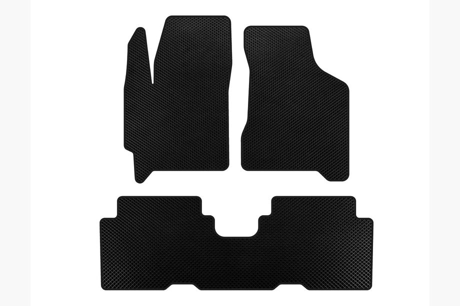 Kia Carens 1999-2012 Alfombrillas EVA (Negro) Image