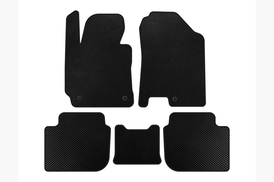 Kia Cerato 3 2013-2018 Alfombrillas EVA (SD, Negro) Image