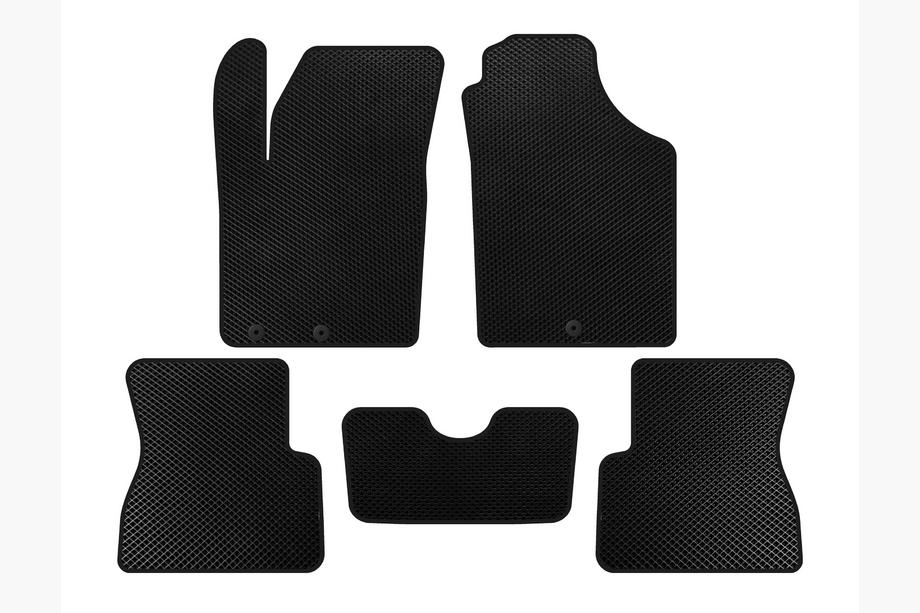 Kia Picanto 2011-2016 Alfombrillas EVA (negras) Image