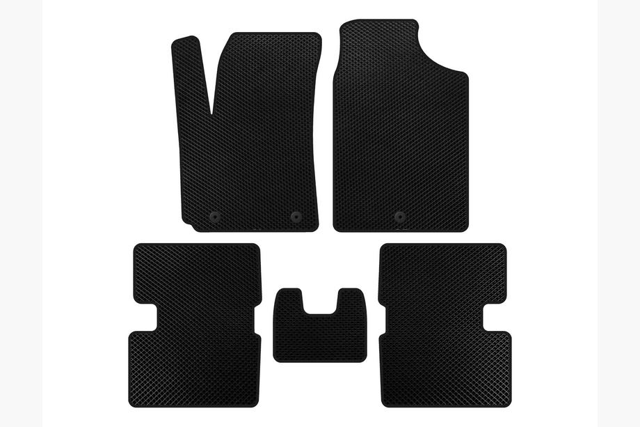 Kia Picanto 2016- Alfombrillas EVA (HB, Negro) Image