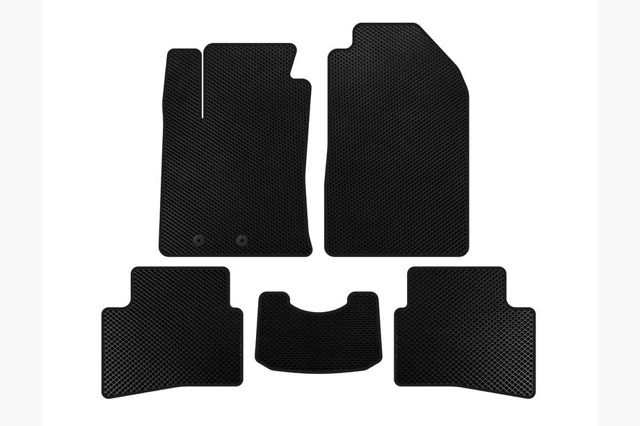 Kia Stonic 2017- Alfombrillas EVA (2017-2019, Negro) Image