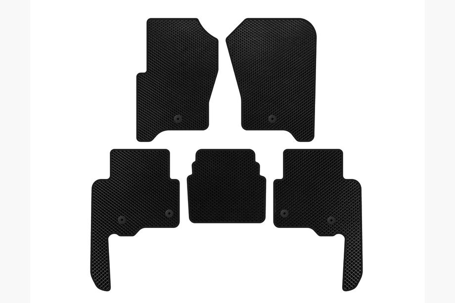 Land Rover Discovery IV 2009-2017 Alfombrillas EVA V2 (Negro) Image