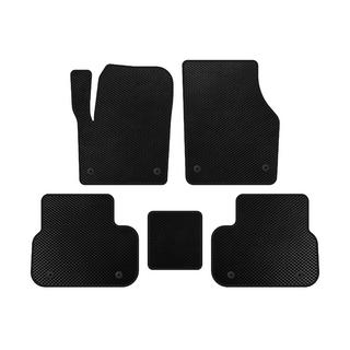 Alfombrillas EVA (2014-2019, 2 Filas, Negro)