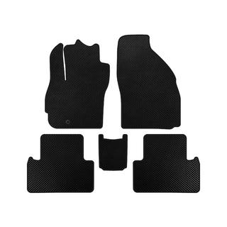 Alfombrillas EVA (2 Filas, 7 Plazas, Negro)