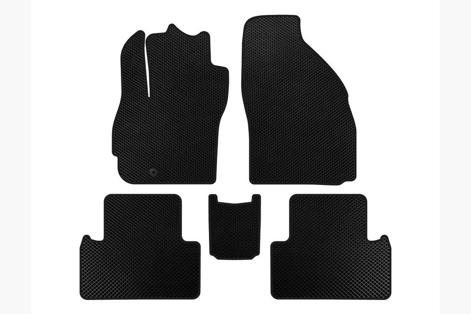 Mazda 5 2005-2009 Alfombrillas EVA (2 Filas, 7 Plazas, Negro) Image