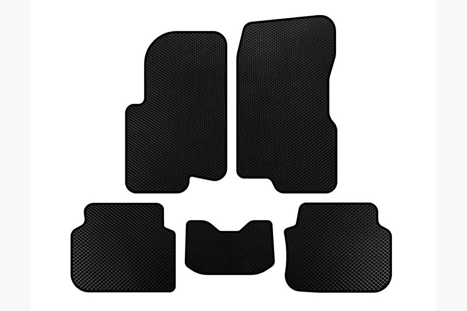 Smart 1998-2007 Alfombrillas EVA (2003-2007, Forfour, negras) Image