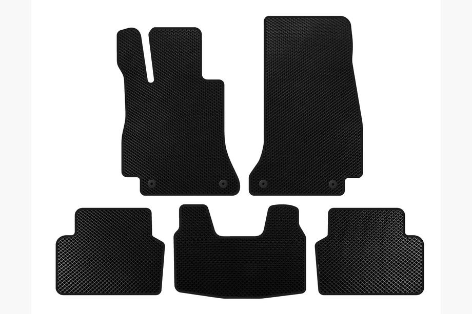 Mercedes E-class W213 2016-2023 Alfombrillas EVA (SD, Negro) Image