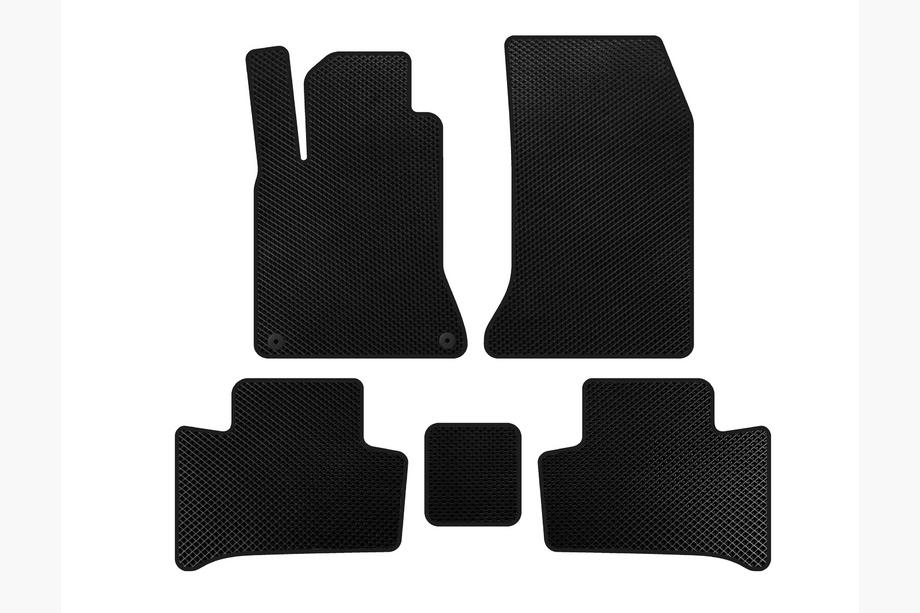 Mercedes B-class W246 2011-2018 Alfombrillas EVA (2015-2018, Negro) Image