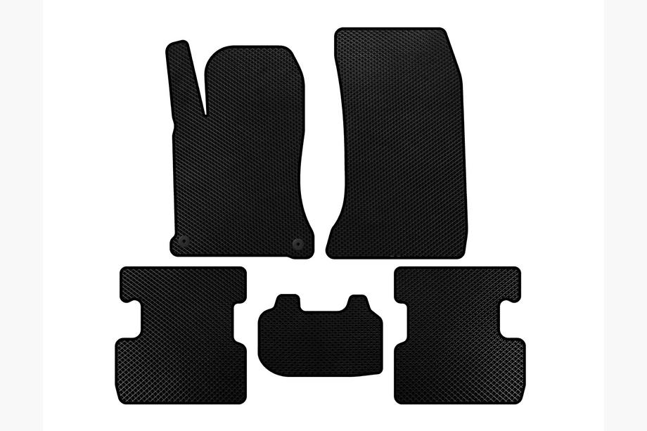 Mercedes GLA X156 2014-2019 Alfombrillas EVA (Negro) Image