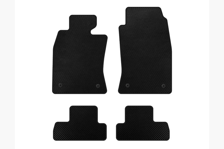 Mini Cooper R50/52/53 2000-2006 Alfombrillas EVA (para R50, negras) Image