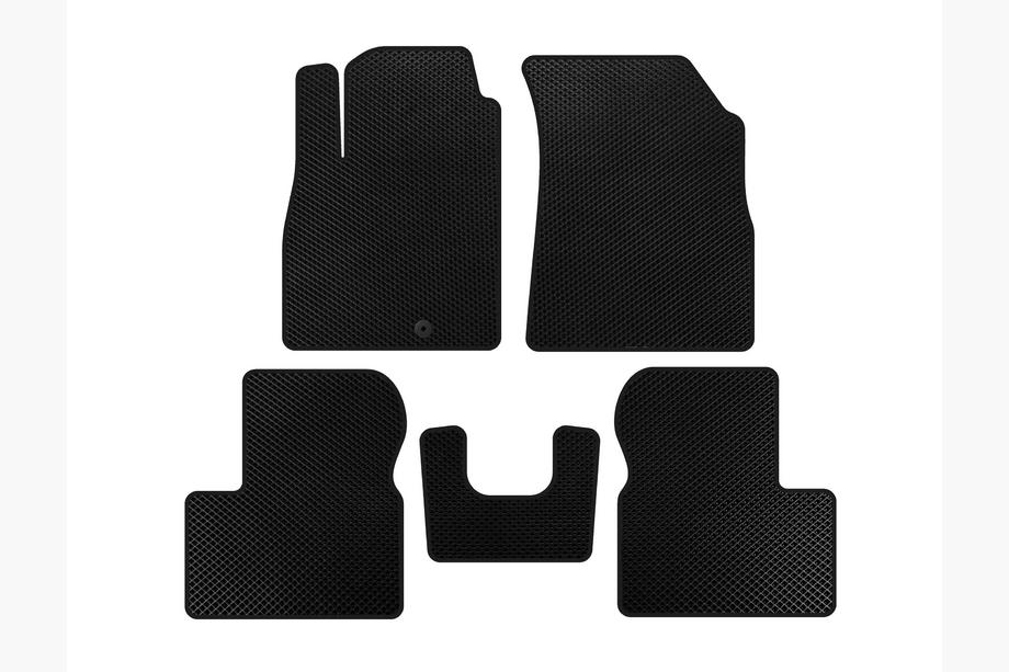 Nissan Micra K13 2011-2016 Alfombrillas EVA (negras) Image