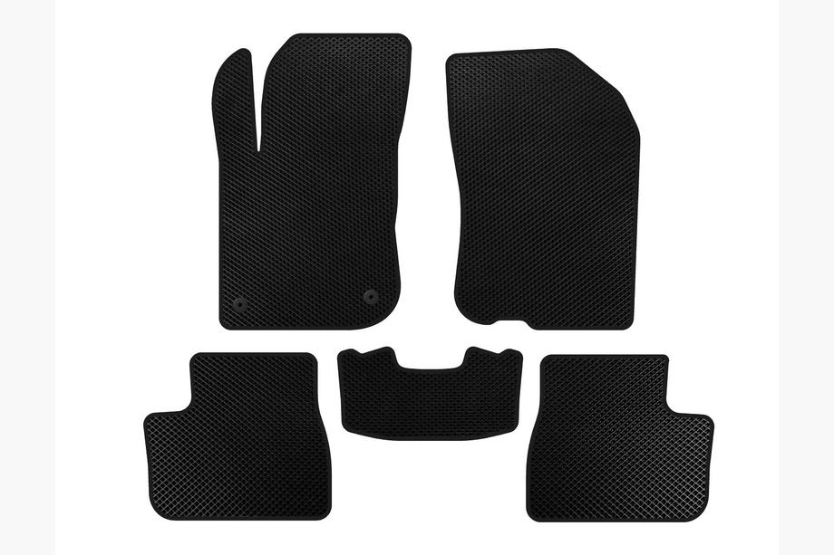 Peugeot 208 2012-2019 Alfombrillas EVA (negras) Image