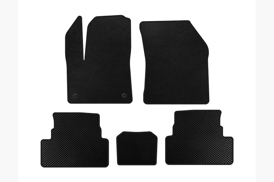 Peugeot 3008 2016-2023 Alfombrillas EVA (Negro) Image