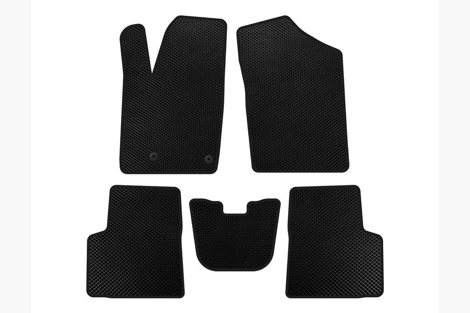 Peugeot Partner 1996-2008 Alfombrillas EVA (Negro) Image