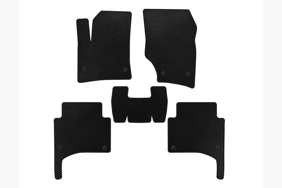 Porsche Cayenne 2003–2010 Alfombrillas EVA (Negro) Image