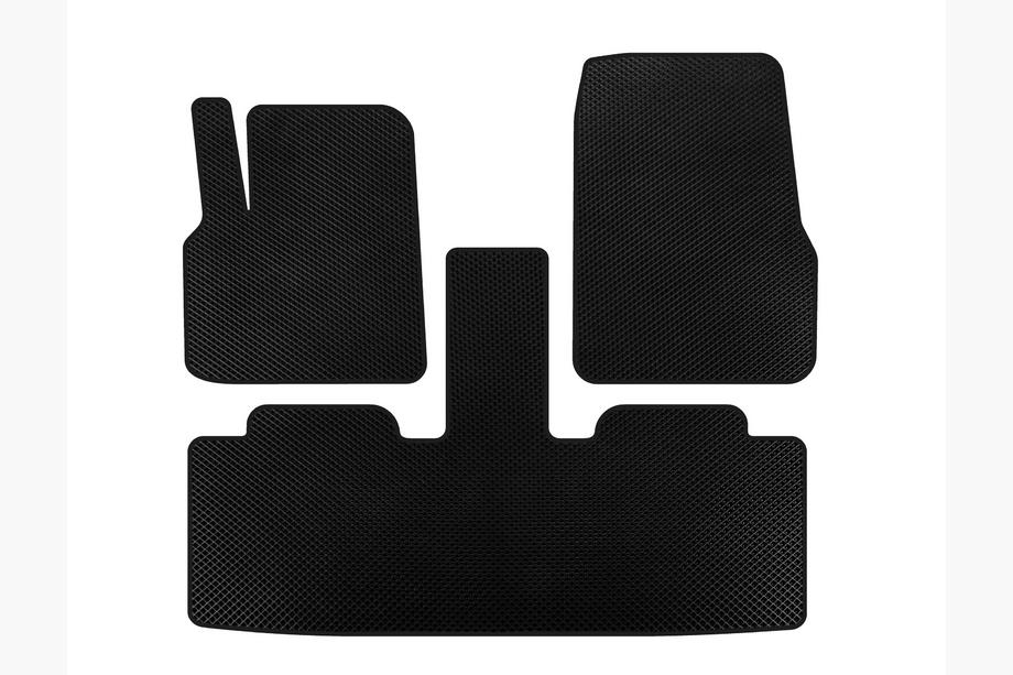 Renault Espace 2002-2014 Alfombrillas EVA (2 Filas, 7 Plazas, Negro) Image