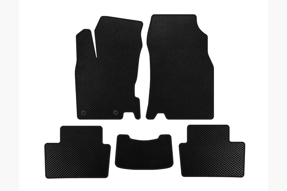 Renault Kadjar 2015-2022 Alfombrillas EVA (2015-2018, Negro) Image