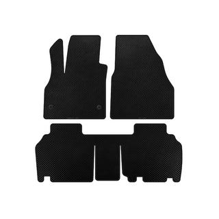 Alfombrillas EVA (2 Filas, 5 Puertas/7 Plazas, Negro) Renault Kangoo 2008–2020