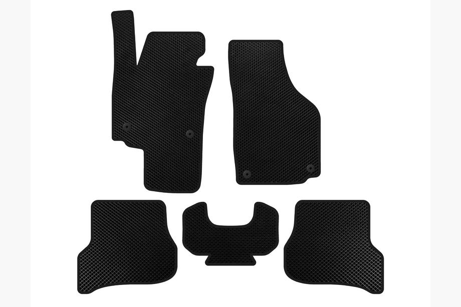 Seat Altea 2004-2015 Alfombrillas EVA (Negro) Image