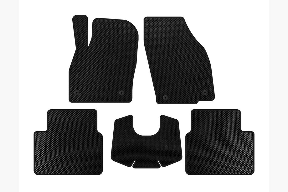 Skoda Kamiq 2019- Alfombrillas EVA (Automático, Negro) Image
