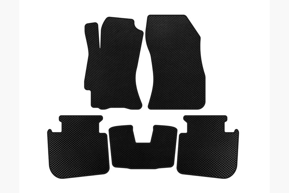 Subaru Legacy 2009-2014 Alfombrillas EVA (2009-2013, SD, Negro) Image