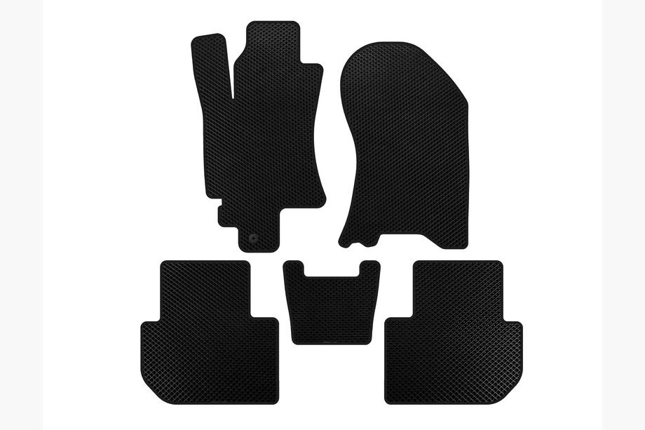 Subaru Tribeca 2005-2014 Alfombrillas EVA (Negro) Image