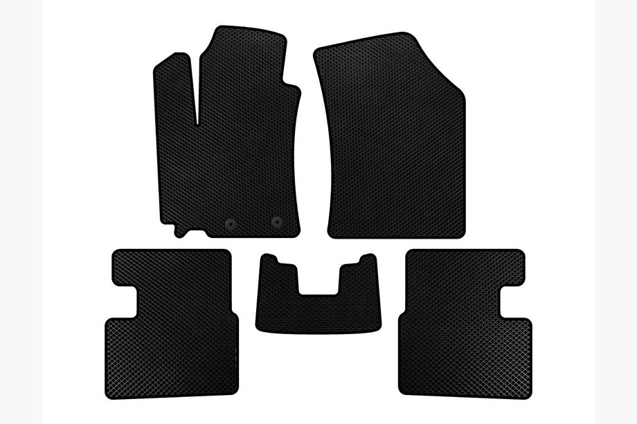 Suzuki Swift 2010-2017 Alfombrillas EVA (HB, 5 Puertas, Negro) Image
