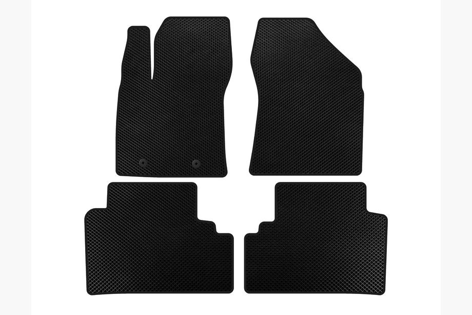 Toyota Avensis 2009-2018 Alfombrillas EVA (SD, Negro) Image